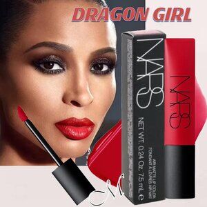 NARS Air Matte Lip Color Liquid Lipstick~DRAGON GIRL (Vivid Siren Red) NIB 7.5ml